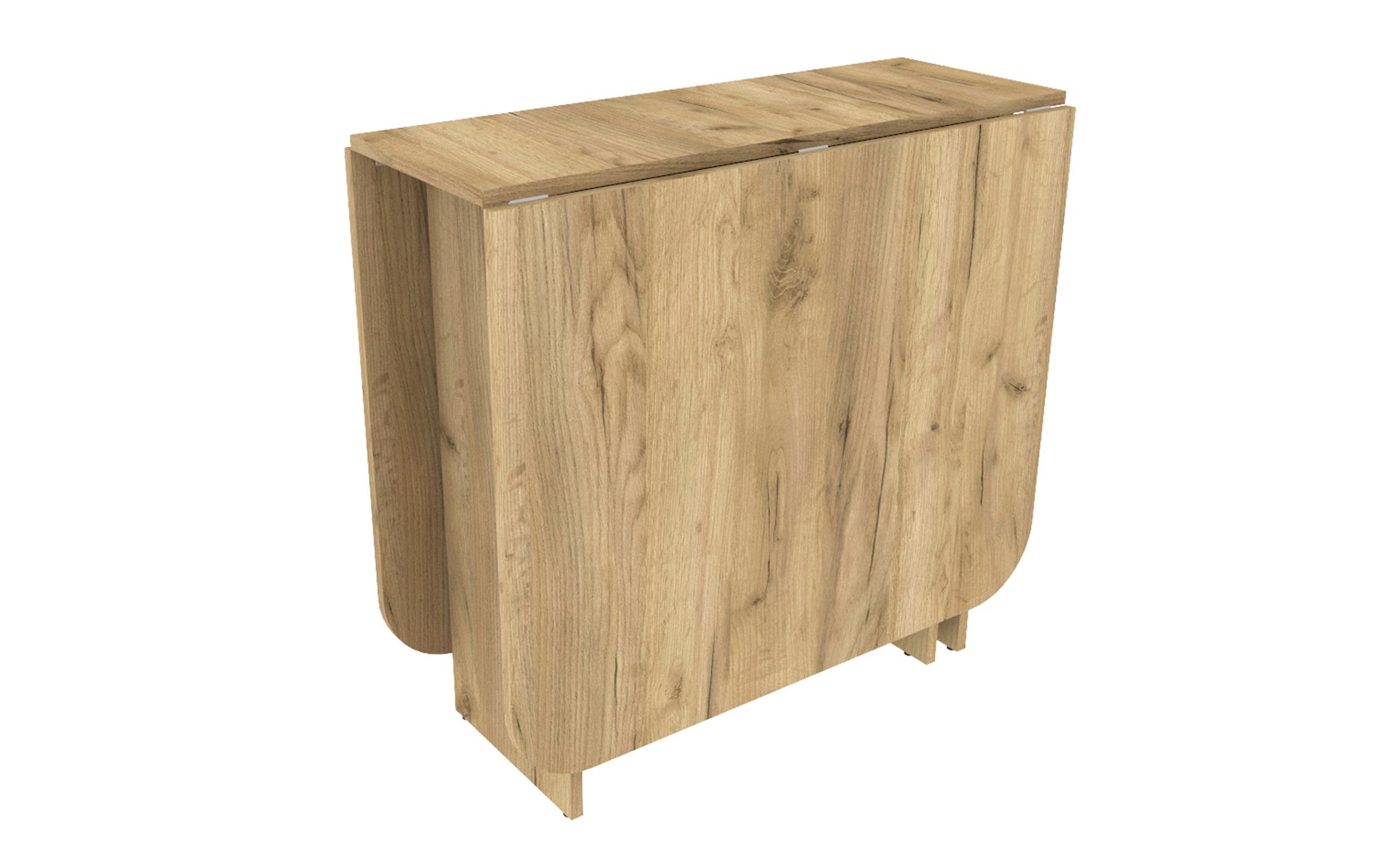 Masa dining /extensibila/ Evira, stejar auriu craft  5