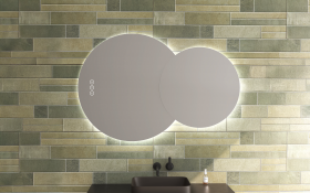 1954 Oglinda pentru baie cu iluminare LED thumb