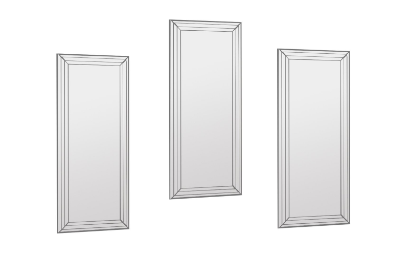 Set oglinzi - 3 buc. Mini Neom, transparent  1
