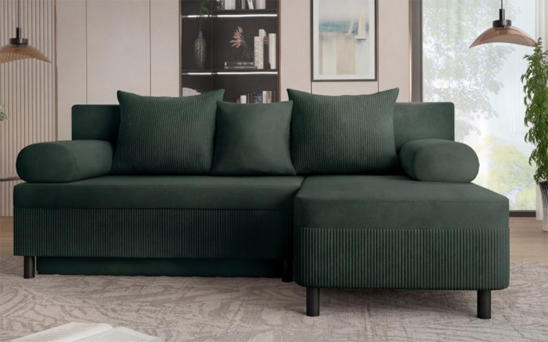 Coltar extensibil Delano S, verde  1