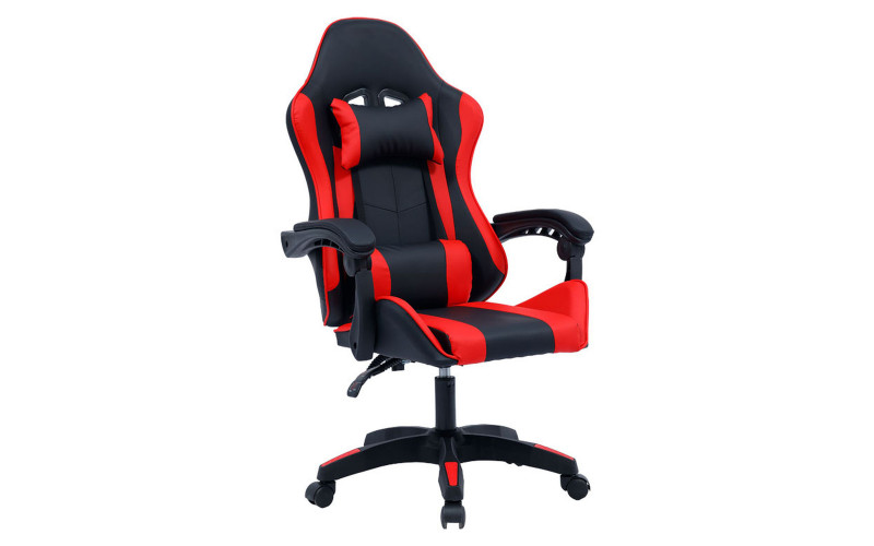 Scaun gaming Elbo, negru + rosu  1