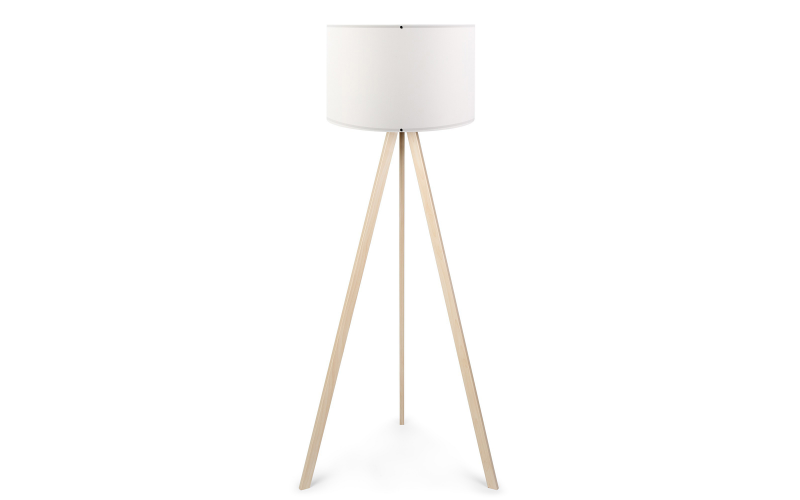 Tip bec: 1xE27/max 40W Lampa de podea, alb  1