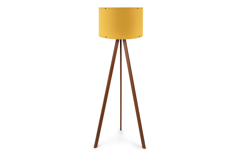 Tip bec: 1xE27/max 40W Lampa de podea, galben  1