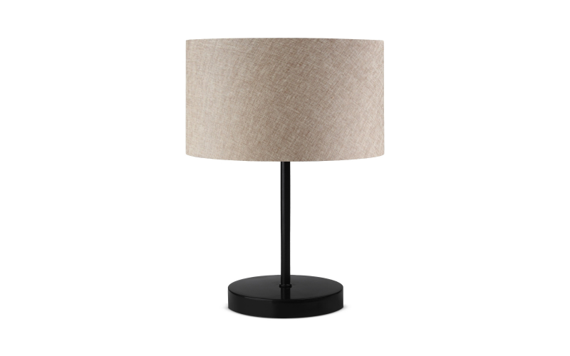 Veioza Rattan, bej + negru  1