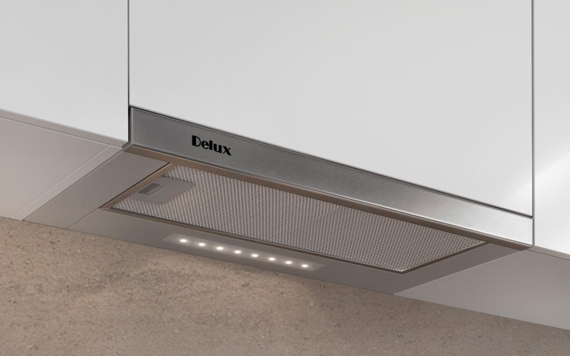 Hota incorporabila Delux, inox  1