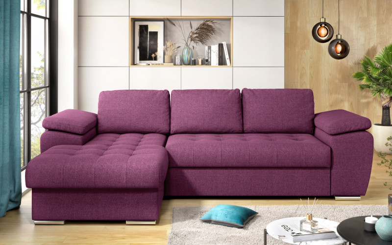 Coltar extensibil Valencia Pocket, lila  3