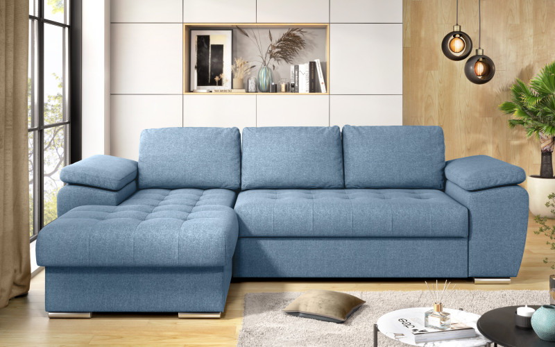 Coltar extensibil Valencia Pocket, albastru  3