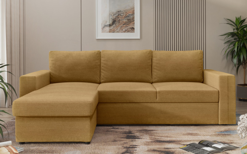 Coltar extensibil Justin Ultra, mustar  3