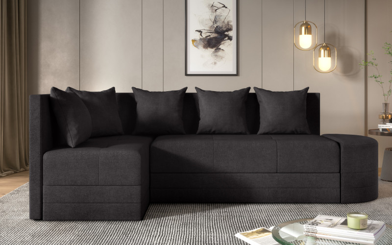 Coltar extensibil Reilly, negru  1