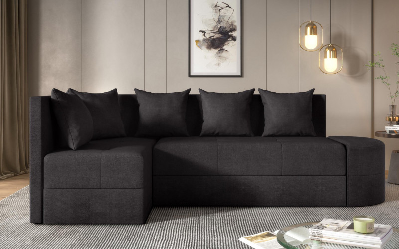 Coltar extensibil Reilly, negru  1