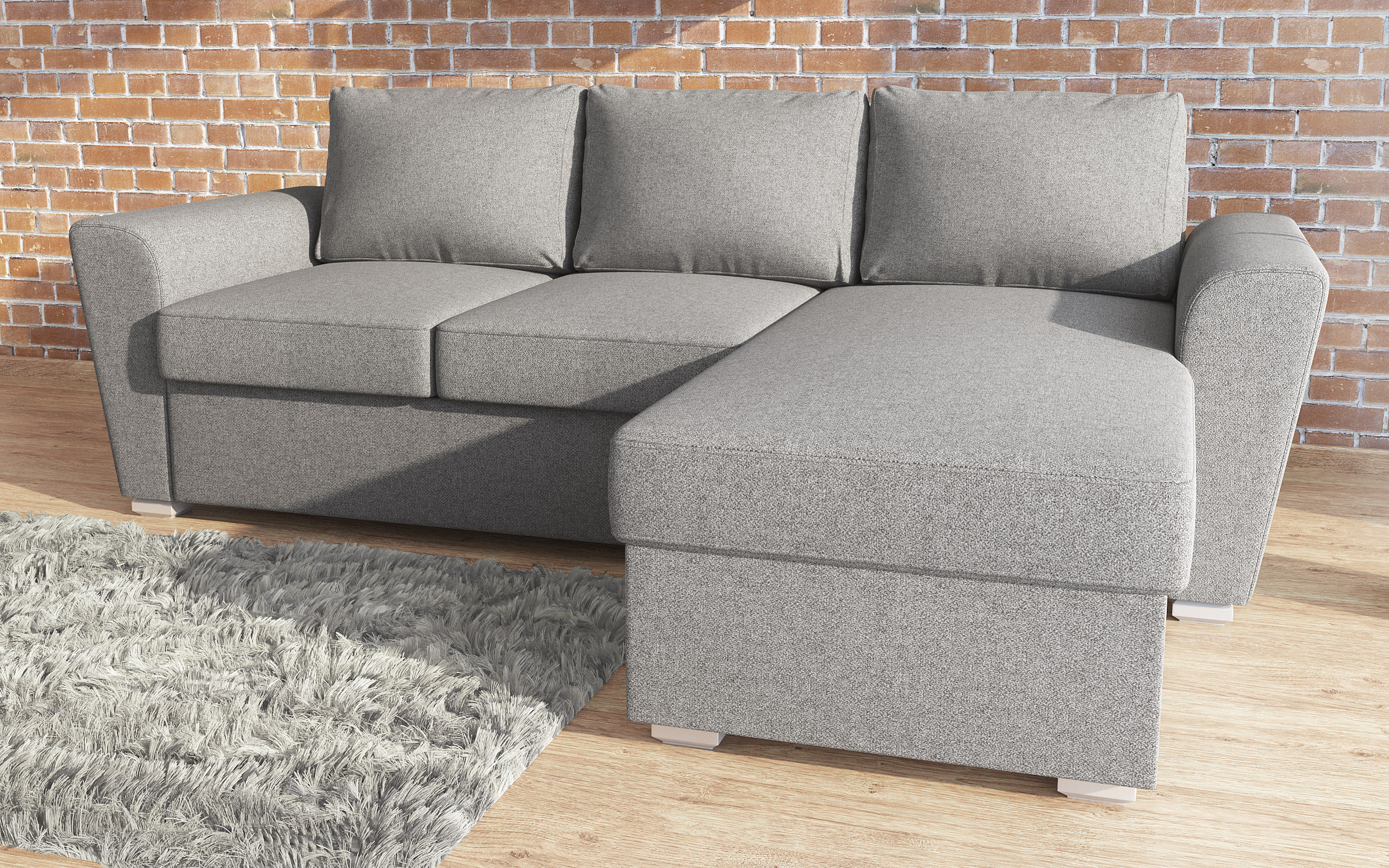 Coltar extensibil Michelangelo, gri  6