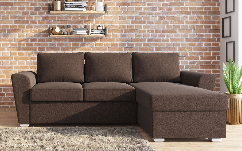 Coltar extensibil Michelangelo, maro inchis  3