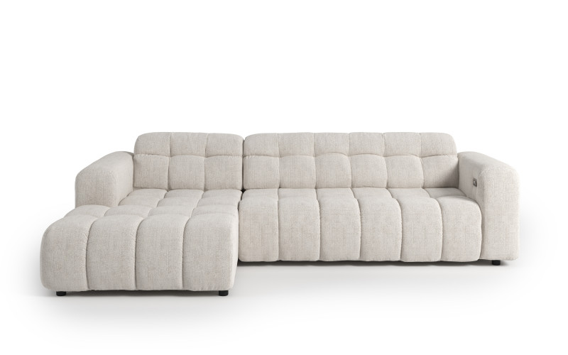 Coltar extensibil cu mecanism electric Modera, alb  4