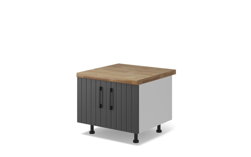 Dulap de bucatarie pentru cuptor mic Ava 19, grafit  1