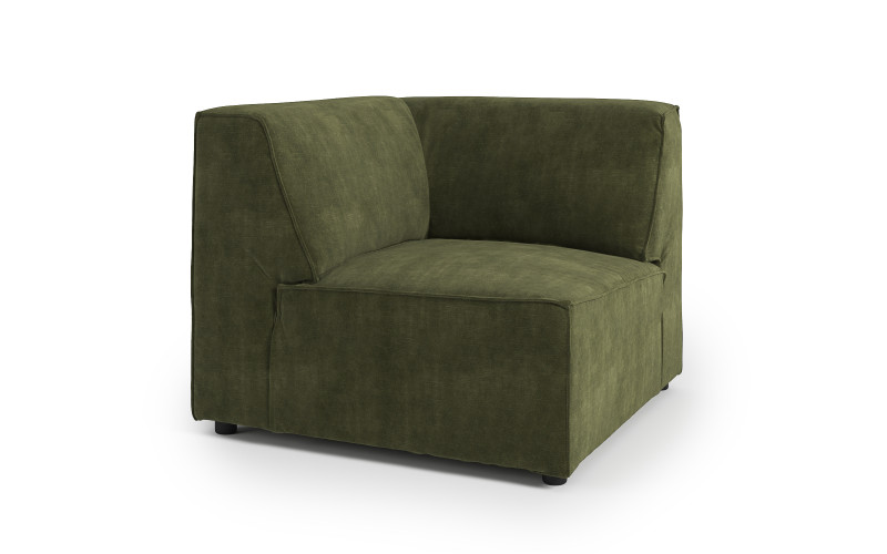 Colt din coltar modular Verso, verde inchis  3