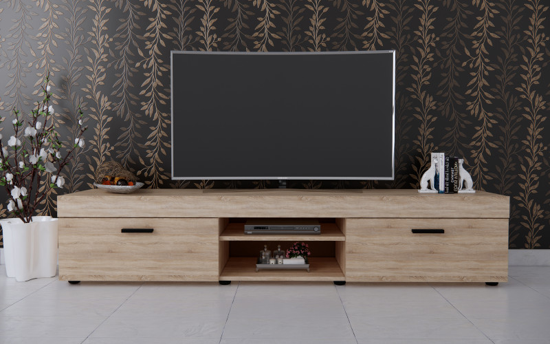 Modul TV Matis, stejar sonoma  1