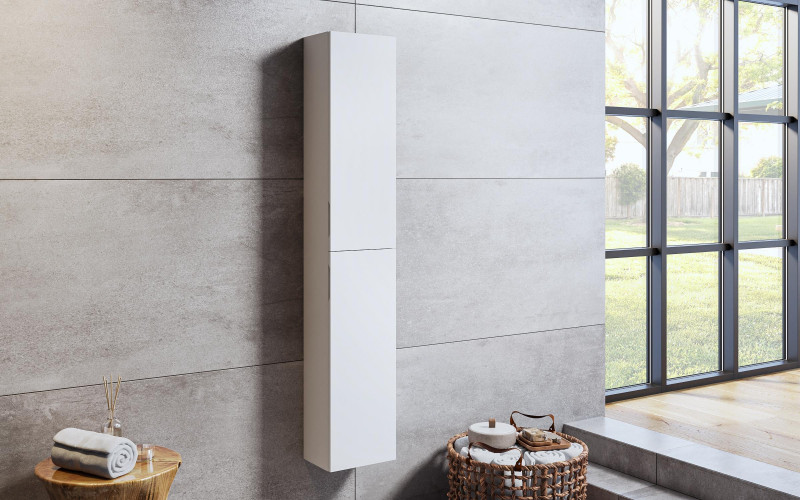 Coloana PVC pentru baie ICP 2518, alb  1