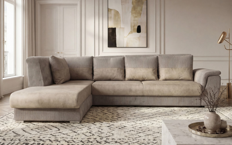 Coltar extensibil + mecanism click- clack Sorento, bej  1