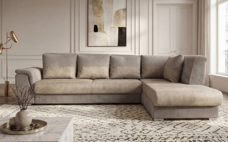 Coltar extensibil + mecanism click- clack Sorento, bej  1