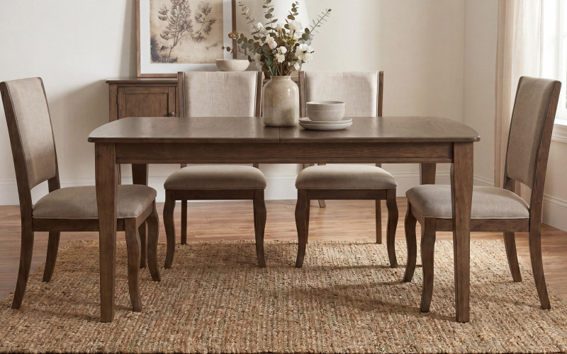 Masa dining /extensibila/ Ravela, nuc deschis  1