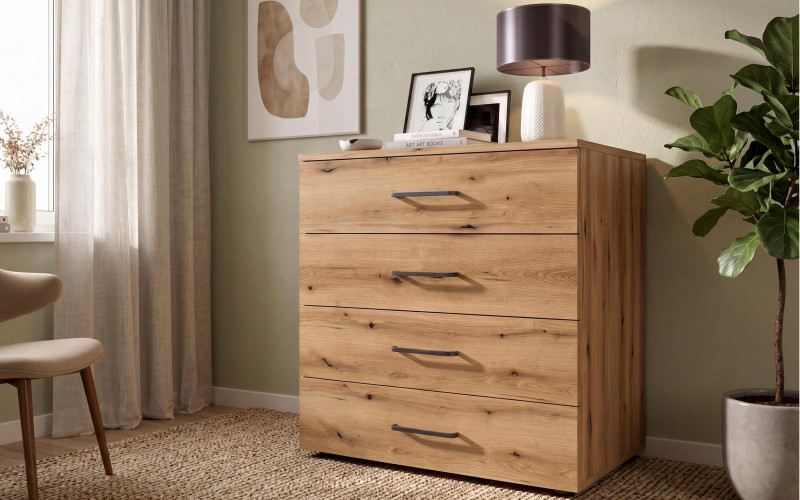 Comoda SR-4, stejar evoc  1