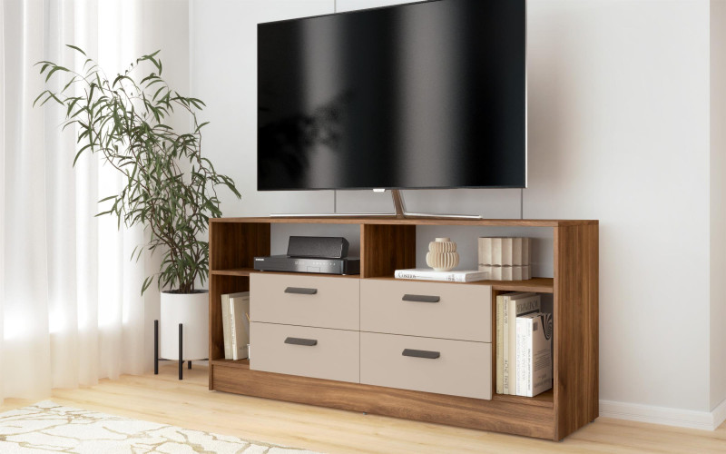 Modul TV Delaro T, stejar coniac + casmir  1