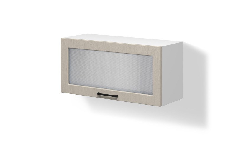 Dulap-vitrina de bucatarie Hana 40, aspen bej  1