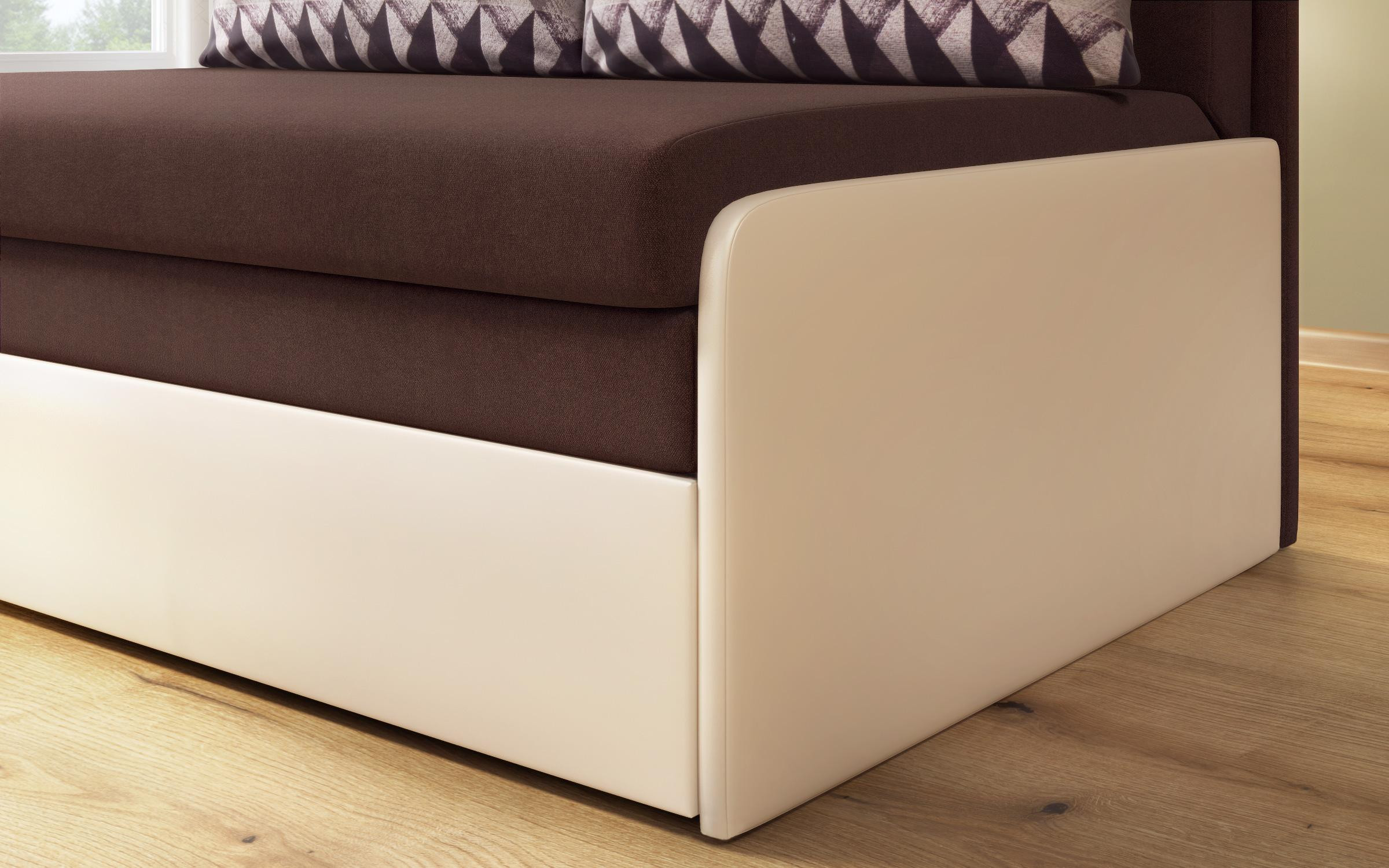 Canapea extensibila Caddy, maro  7