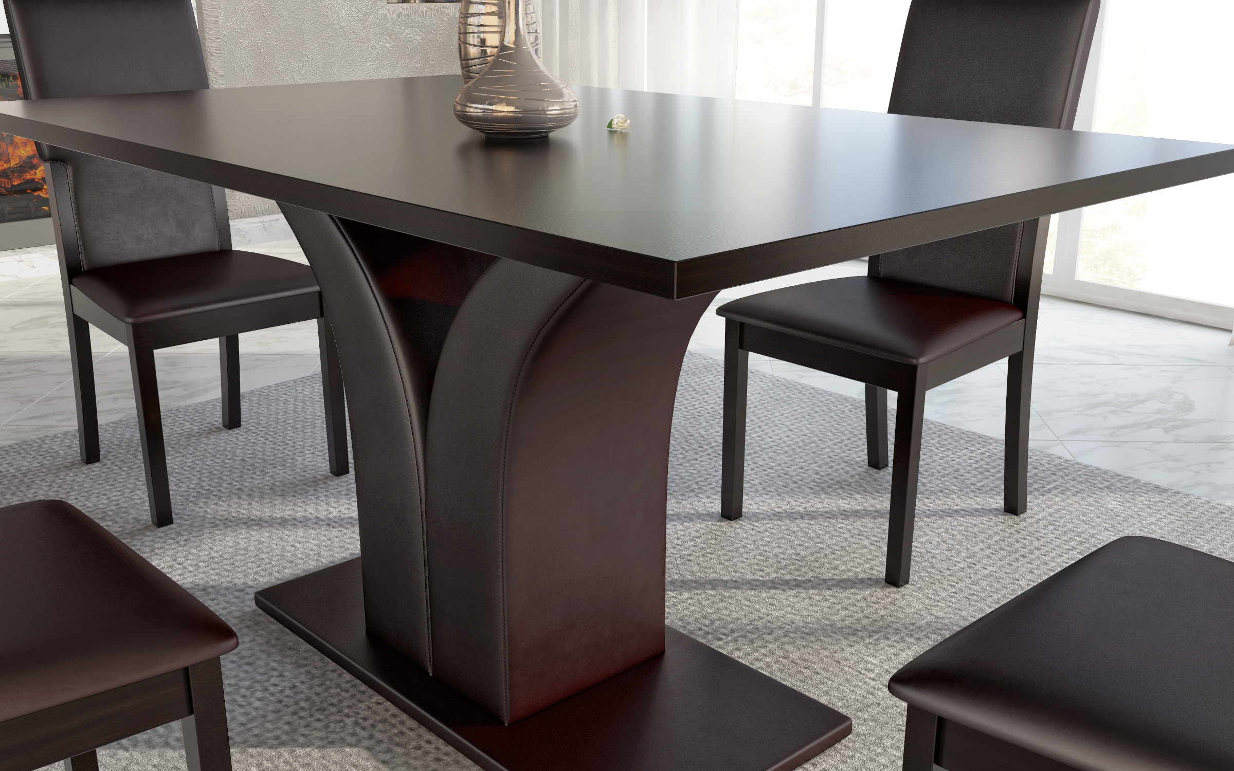 Masa dining Renata III, wenge  3