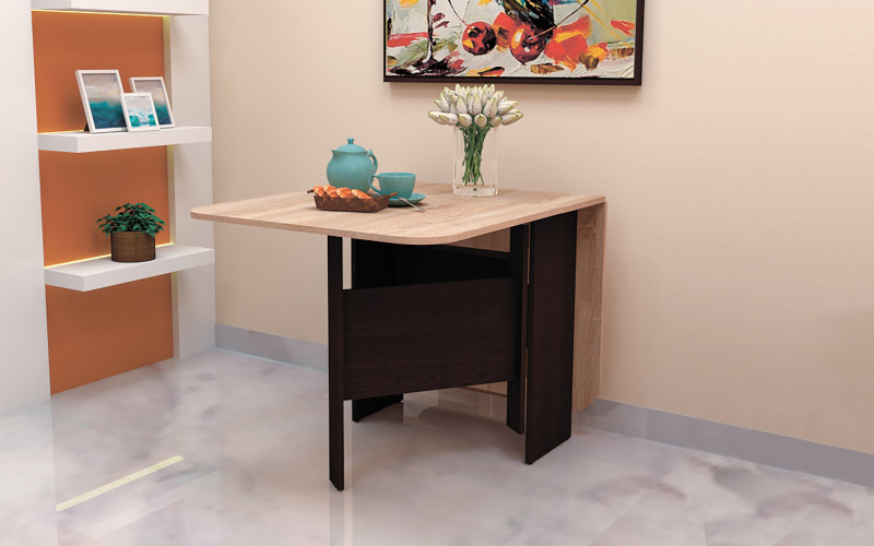 Masa dining /extensibila/ Evira, stejar sonoma + wenge magia  1