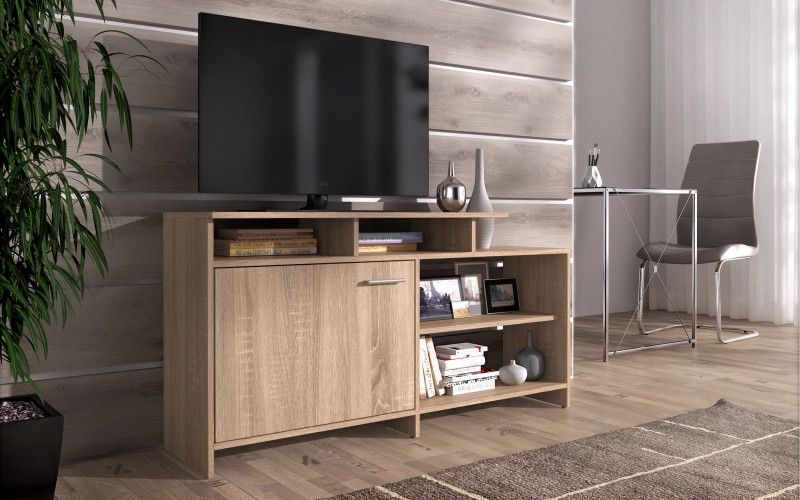 Modul TV Valent, stejar sonoma  1