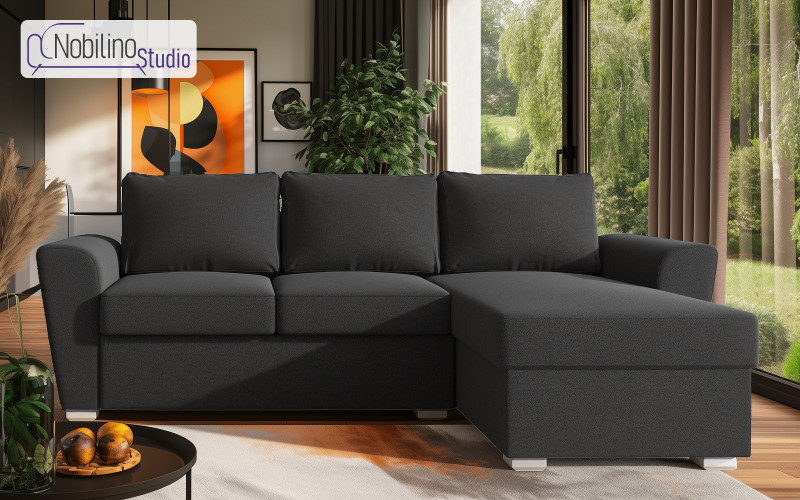 Coltar extensibil Michelangelo, gri inchis  1