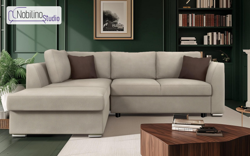 Coltar extensibil Toscana S, maro deschis + maro  1