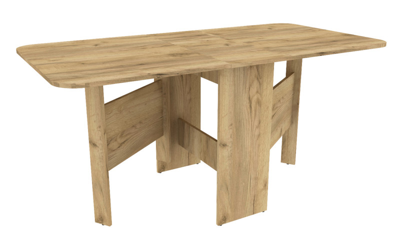 Masa dining /extensibila/ Evira, stejar auriu craft  4