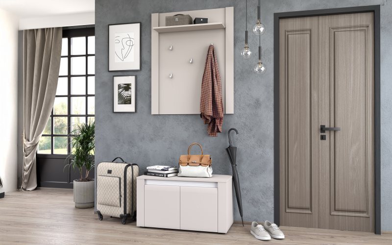 Cuier Varis S, casmir + alb  1