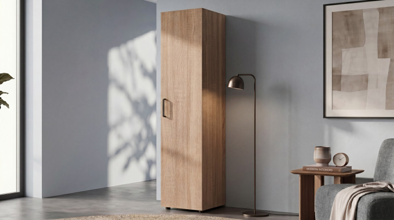 Dulap cu rafturi Masimo Compact 2, stejar sonoma  1