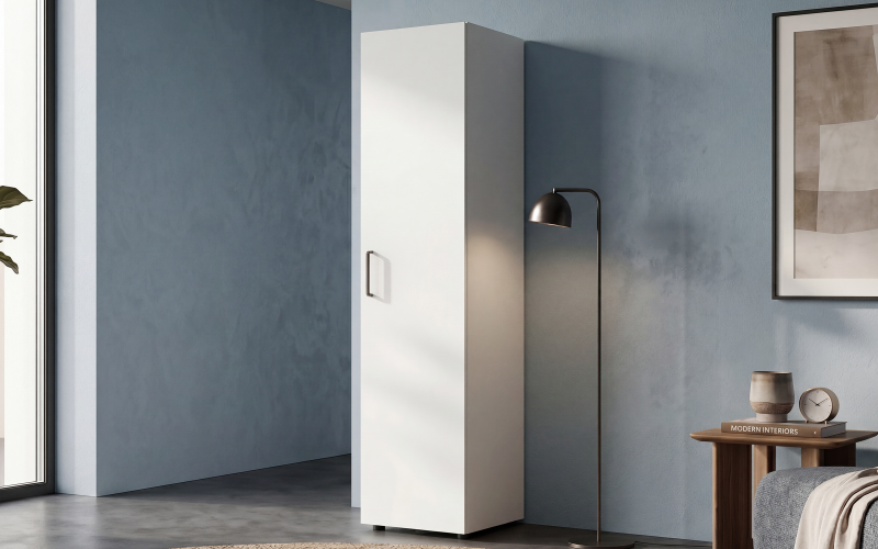 Dulap cu rafturi Masimo Compact 2, alb  1